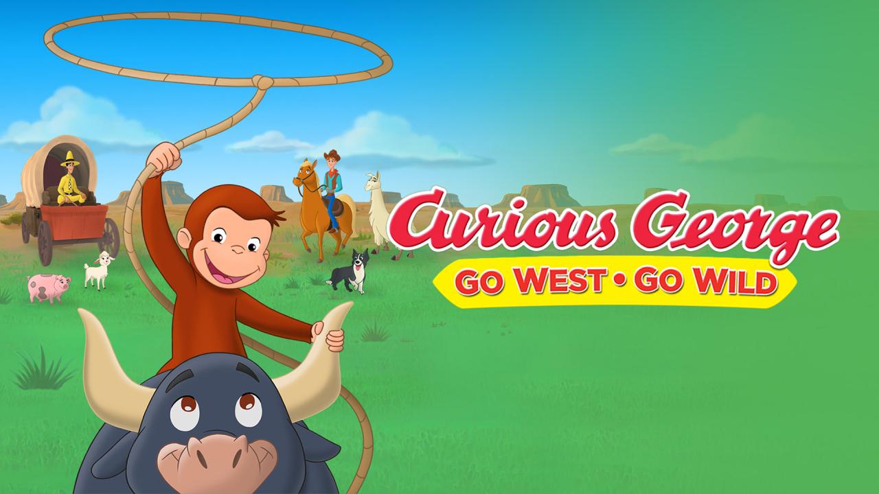 فيلم Curious George: Go West, Go Wild 2021 مترجم
