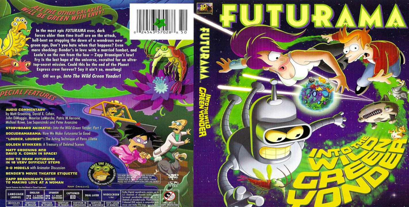 فيلم Futurama: Into the Wild Green Yonder 2009 مترجم