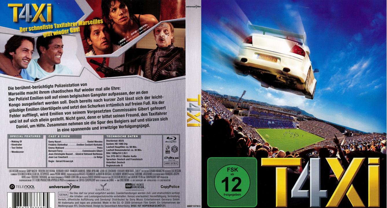 فيلم Taxi 4 2007 مترجم