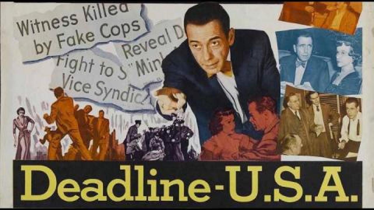 فيلم Deadline U.S.A. 1952 مترجم