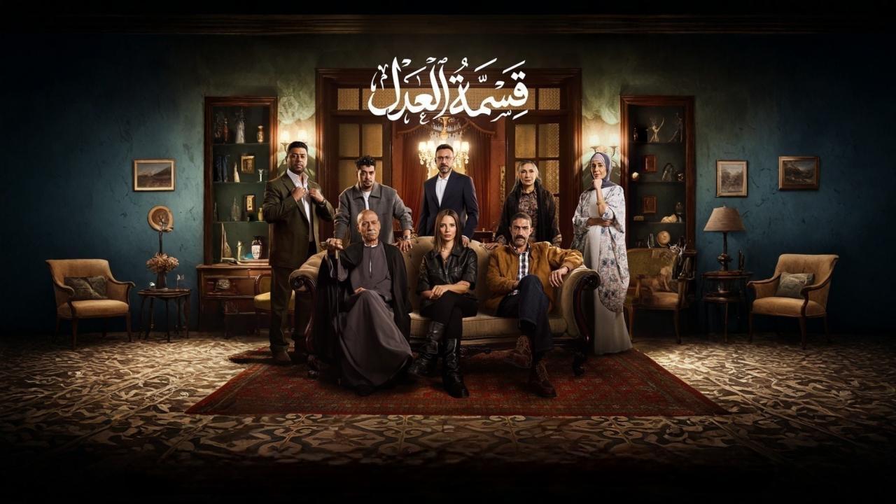 مسلسل قسمة العدل الحلقة 14 الرابعة عشر