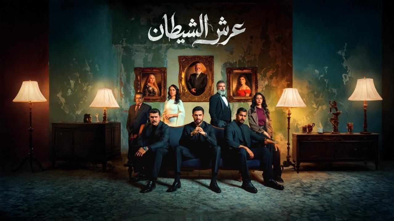 مسلسل عرش الشيطان الحلقة 21 الحادية والعشرون